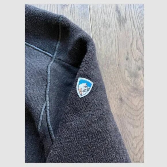 Kuhl Interceptr Full Zip Fleece Jacket Size XL Black Warm Outdoor Hiking Active - Picture 2 of 10